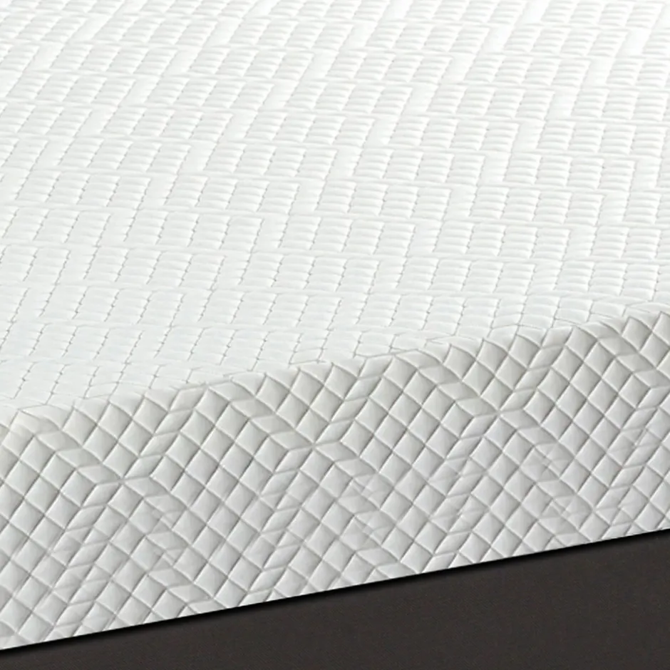 Bellecour Pack Absolu 160x200 cm Matelas Mousse + Sommier Bois + Accessoires Discount