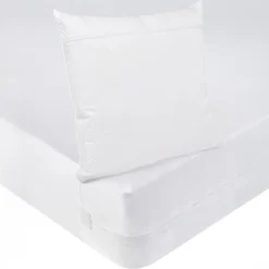 Bleu Calin Pack ANTI-PUNAISES DE LIT Protège-matelas 90x190cm + 1 Protège oreiller 63x63cm imperméables Hot