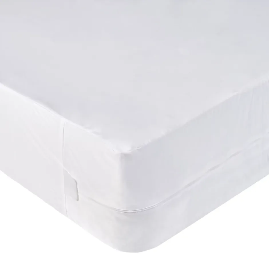 Bleu Calin Pack ANTI-PUNAISES DE LIT Protège-matelas 90x190cm + 1 Protège oreiller 63x63cm imperméables Hot