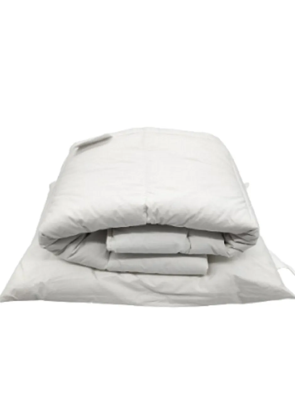 Mortreux Pack bébé Coton percale à bouillir - 1 couette 80 x 120 + 1 oreiller 40 x 60 - 17028-PACK