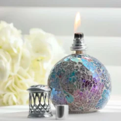 Mamamanuela Pack Économie 2x petites mèches de rechange pour lampe catalytique 100ml. Tête en céramique et cordon 100% coton
