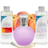 Mamamanuela Pack économique Lampe Catalytique Fuchsia Mat + Parfum Peach Velvet (500 ml) + Nettoyant Neutre (200 ml) + Mèche de Rechange