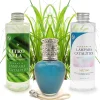 Mamamanuela Pack économique Lampe Catalytique Aqua Marina + Parfum Citronnelle (200 ml) + Nettoyant Neutre (200 ml) + Mèche de Rechange