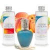 Mamamanuela Pack économique Lampe Catalytique Aqua Marina + Parfum Peach Velvet (200 ml) + Nettoyant Neutre (200 ml) + Mèche de Rechange