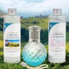 Mamamanuela Pack économique Lampe Catalytique Blue Diamonds + Parfum Provence Breeze (200 ml) + Nettoyant Neutre (200 ml) + Mèche de Rechange