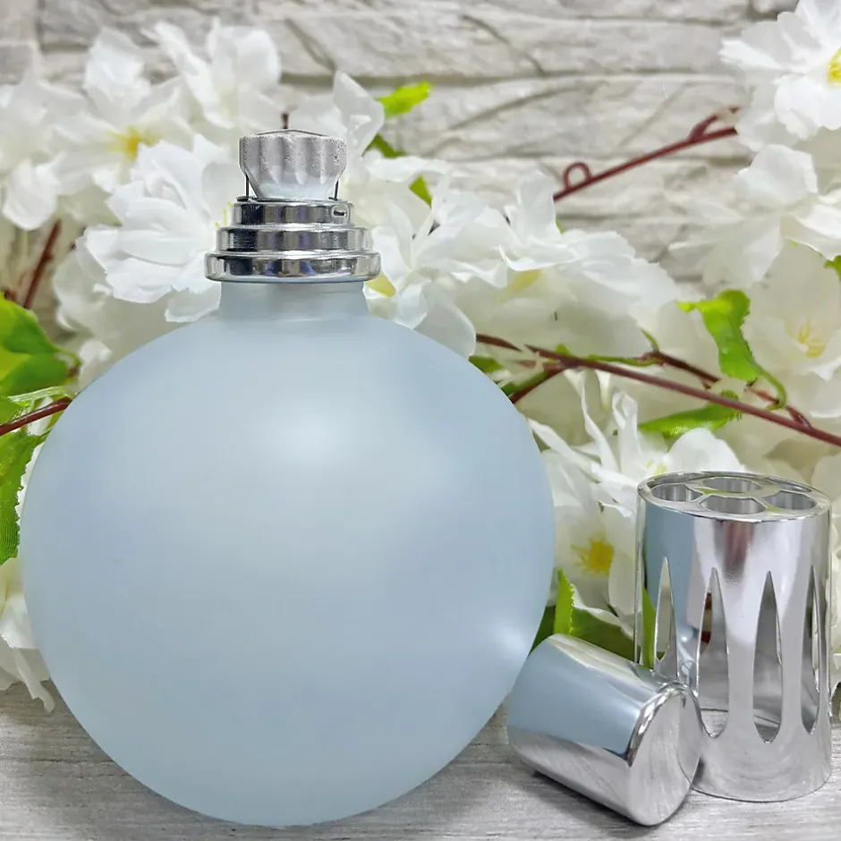 Mamamanuela Pack économique Lampe Catalytique Bleu-Gris Mat + Parfum Lollipop (200 ml) + Nettoyant Neutre (200 ml) + Mèche de Rechange Clearance