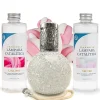 Mamamanuela Pack économique Lampe Catalytique Mosaïque Blanc + Parfum Lollipop (500 ml) + Nettoyant Neutre (200 ml) + Mèche de Rechange