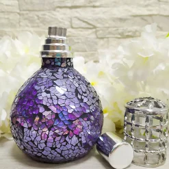 Mamamanuela Pack économique Lampe Catalytique Mosaïque de minuit + Parfum Lollipop (500 ml) + Nettoyant Neutre (200 ml) + Mèche de Rechange