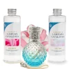 Mamamanuela Pack économique Lampe Catalytique Blue Diamonds + Parfum Lollipop (200 ml) + Nettoyant Neutre (200 ml) + Mèche de Rechange