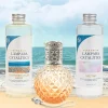 Mamamanuela Pack économique Lampe Catalytique Orange Diamonds + Mediterranean Light (200 ml) + Nettoyant Neutre (200 ml) + Mèche de Rechange