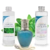Mamamanuela Pack économique Lampe Catalytique Aqua Marina + Parfum Mountain Mint (200 ml) + Nettoyant Neutre (200 ml) + Mèche de Rechange Clearance