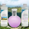 Mamamanuela Pack économique Lampe Catalytique Fuchsia Mat + Parfum Provence Breeze (200 ml) + Nettoyant Neutre (200 ml) + Mèche de Rechange
