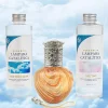 Mamamanuela Pack économique Lampe Catalytique Orange Waves + Parfum Cotton Clean (500 ml) + Nettoyant Neutre (200 ml) + Mèche de Rechange
