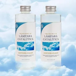 Mamamanuela Pack économique 2x Parfum pour lampe catalytique 500 ml : Arôme Cotton Clean. Profitez plus longtemps de votre parfum préféré Sale