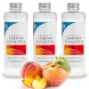 Mamamanuela Pack économique 3x Parfums pour lampe catalytique 200 ml : Arôme Peach Velvet - Profitez plus longtemps de votre parfum préféré