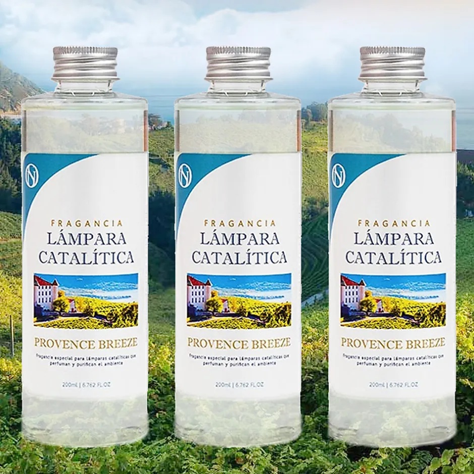 Mamamanuela Pack économique 3x Parfums pour lampe catalytique 200 ml : Arôme Provence Breeze - Profitez plus longtemps de votre parfum préféré