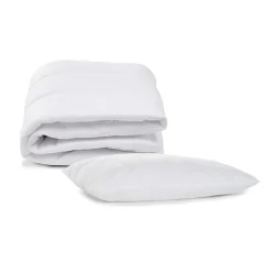 Bleu Calin Pack couette + oreiller bébé LAVABLE A 95 C