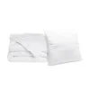 Bleu Calin Pack Couette chaude 140x200cm + Oreiller moelleux 60x60cm LAVABLE A 95 C