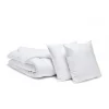 Bleu Calin Pack Couette chaude 240x260cm + 2 Oreillers 60x60cm ANTI-ACARIENS