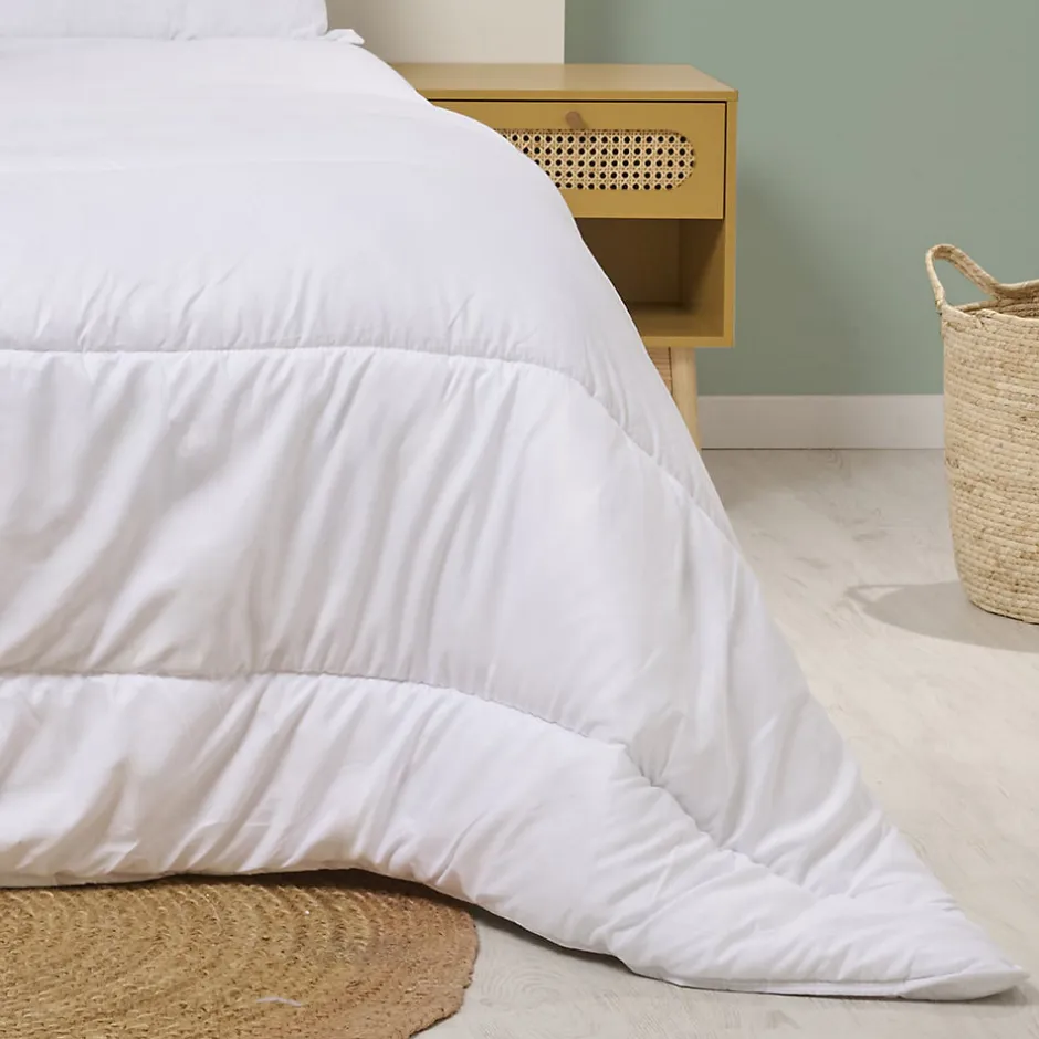 Bleu Calin Pack Couette chaude 240x260cm + 2 Oreillers 60x60cm ANTI-ACARIENS