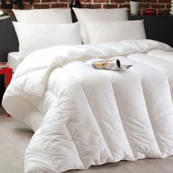 Dodo Pack Couette Microstar 220 x 240 cm pour lit 2 places + 2 Oreillers Microstar 60 x 60 cm + 2 Oreillers Microstar 50 x 70 cm Hot
