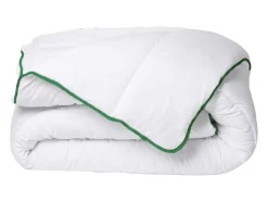 Vente-unique Pack Couette tempérée 220 x 240 + 2 oreillers 60 x 60 cm - Anti-acariens naturel Greencare - AZYLIA II