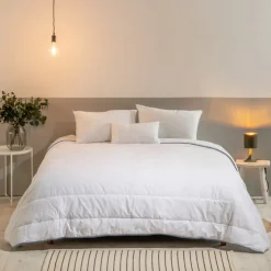 Bleu Calin Pack Couette Tempérée 240x260cm + 2 Oreillers 60x60cm