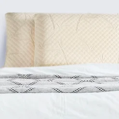 Olympe Literie Pack Douce Nuit Surmatelas + Protège matelas + Couette + Oreiller 90x190/200 cm Sale