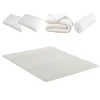 Olympe Literie Pack Douce Nuit Surmatelas + Protège matelas + Couette + Oreillers 180x200 cm