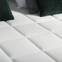 Idliterie Pack matelas ressort 7 zones sommier oreiller couette 160x200