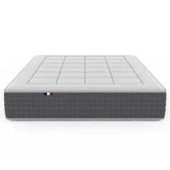 Idliterie Pack ressort 7 zones sommier couette oreiller 140x190 New