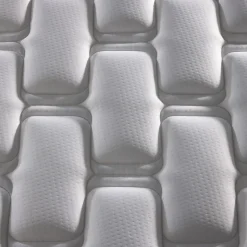 Idliterie Pack ressort 7 zones sommier couette oreiller 2x80x200