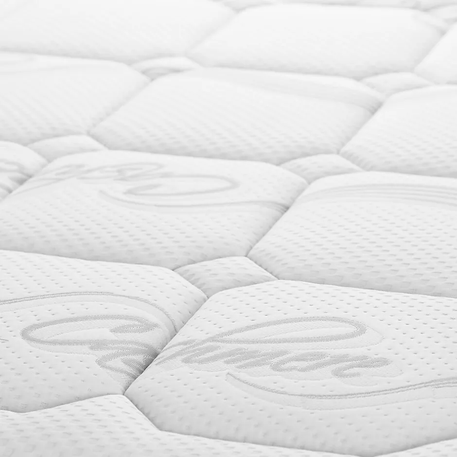 Hypsom Pack Royal 5 Etoiles 140x190 cm Matelas Mousse + Sommier Bois + Accessoires