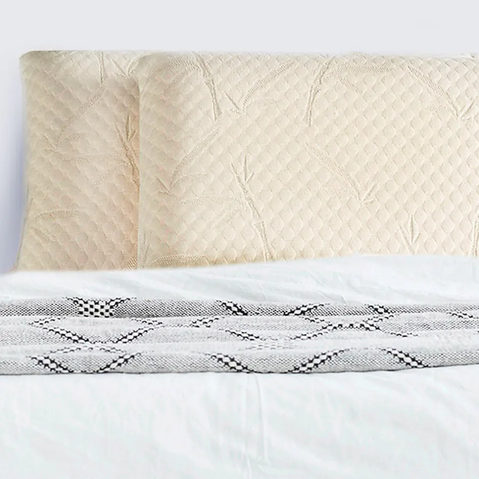 Olympe Literie Pack Rêverie Protège matelas + Couette + Oreillers 140x190/200 cm