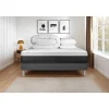 Vitalit Pack sommier kit matelas Ressorts ensachés et mémoire de forme avec couette et oreillers