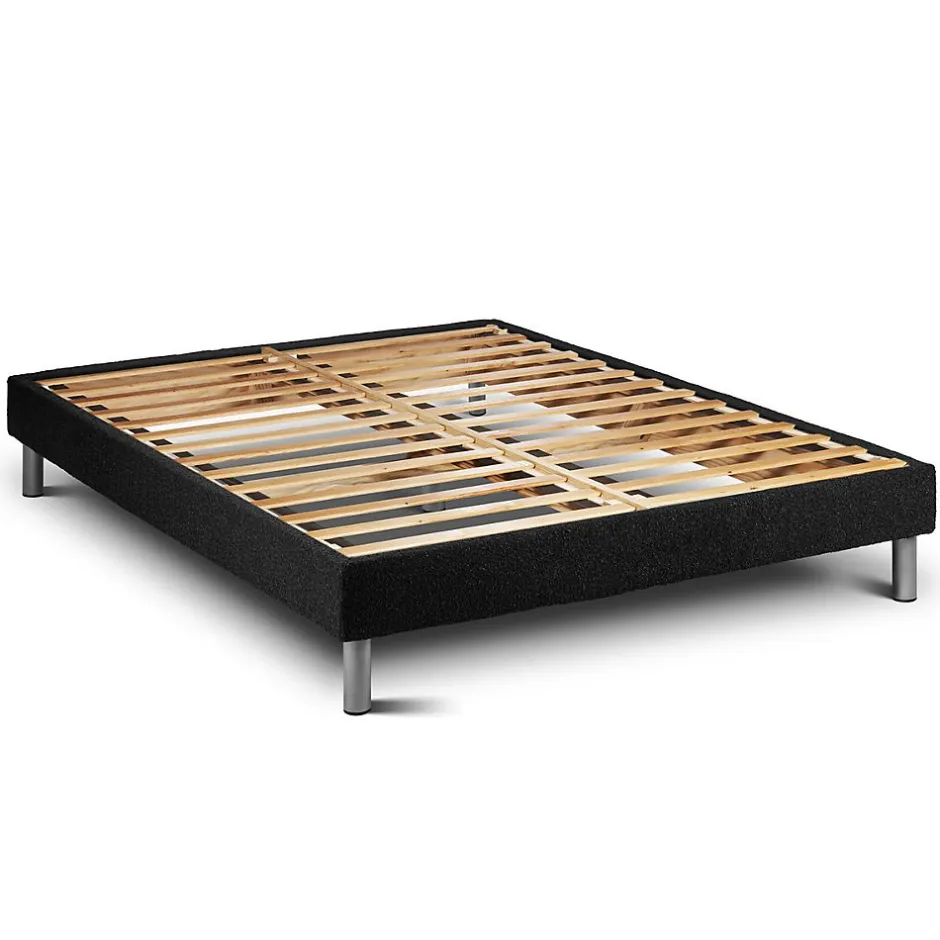 Vitalit Pack sommier kit matelas Mousse polyuréthane à mémoire de forme avec couette et oreillers