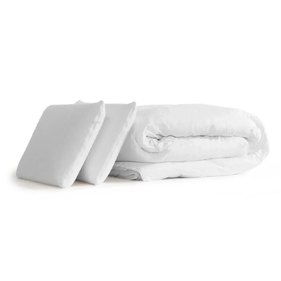 Bodycare Pack sommier kit matelas Mémoire de forme avec couette et oreillers Outlet