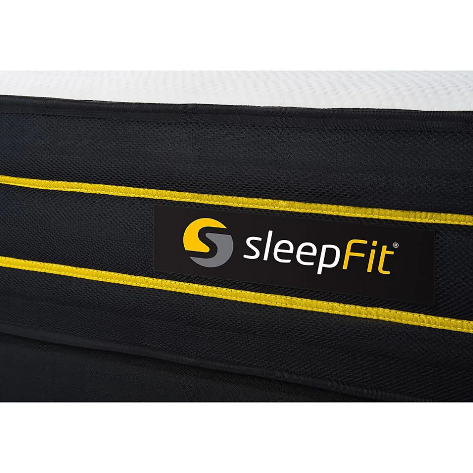Sleepfit Pack sommier kit matelas Mémoire de forme et micro ressorts ensachés avec couette et oreillers