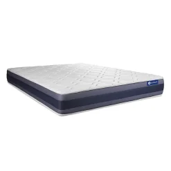 Actisom Pack sommier kit matelas Mémoire de forme avec couette et oreillers
