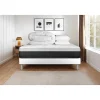 Vitalit Pack sommier kit matelas Ressorts ensachés et mémoire de forme avec couette et oreillers