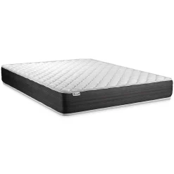 Vitalit Pack sommier kit matelas Mousse polyuréthane à mémoire de forme avec couette et oreillers New