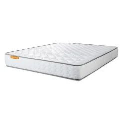 Sept Nuits Pack sommier kit matelas Mémoire de forme avec couette et oreillers