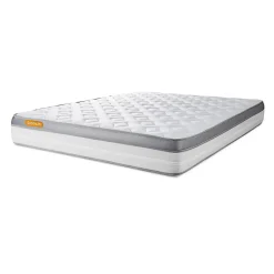 Sept Nuits Pack sommier kit matelas Mémoire de forme avec couette et oreillers