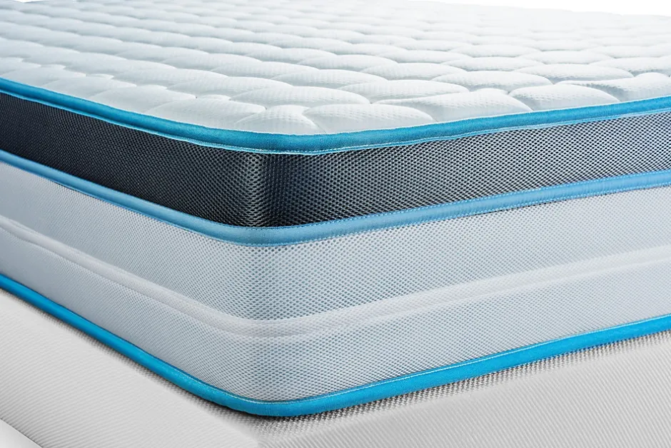 Bodycare Pack sommier tapissier matelas Mémoire de forme avec couette et oreillers