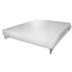 Sept Nuits Pack sommier tapissier matelas Ressorts ensachés et mémoire de forme avec couette et oreillers