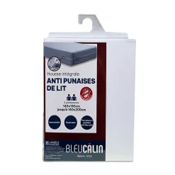Bellecour Pack Tivoli 180x200 cm Matelas Mousse + Sommier Bois + Protège matelas anti punaise
