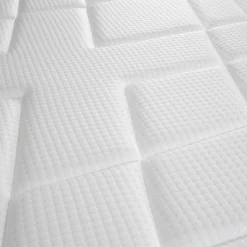 Bellecour Pack Versailles 140x190 cm Matelas Ressorts ensachés + Sommier Bois + Accessoires