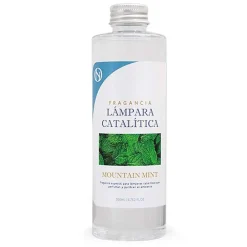 Mamamanuela Parfum Mountain Mint pour lampe catalytique (200 ml) - Élimine les mauvaises odeurs, parfume et nettoie l'environnement