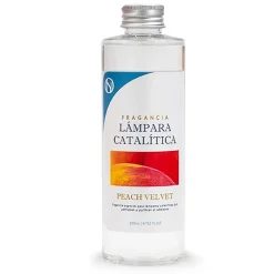 Mamamanuela Parfum Peach Velvet pour lampe catalytique (200 ml) - Élimine les mauvaises odeurs, parfume et nettoie l'environnement