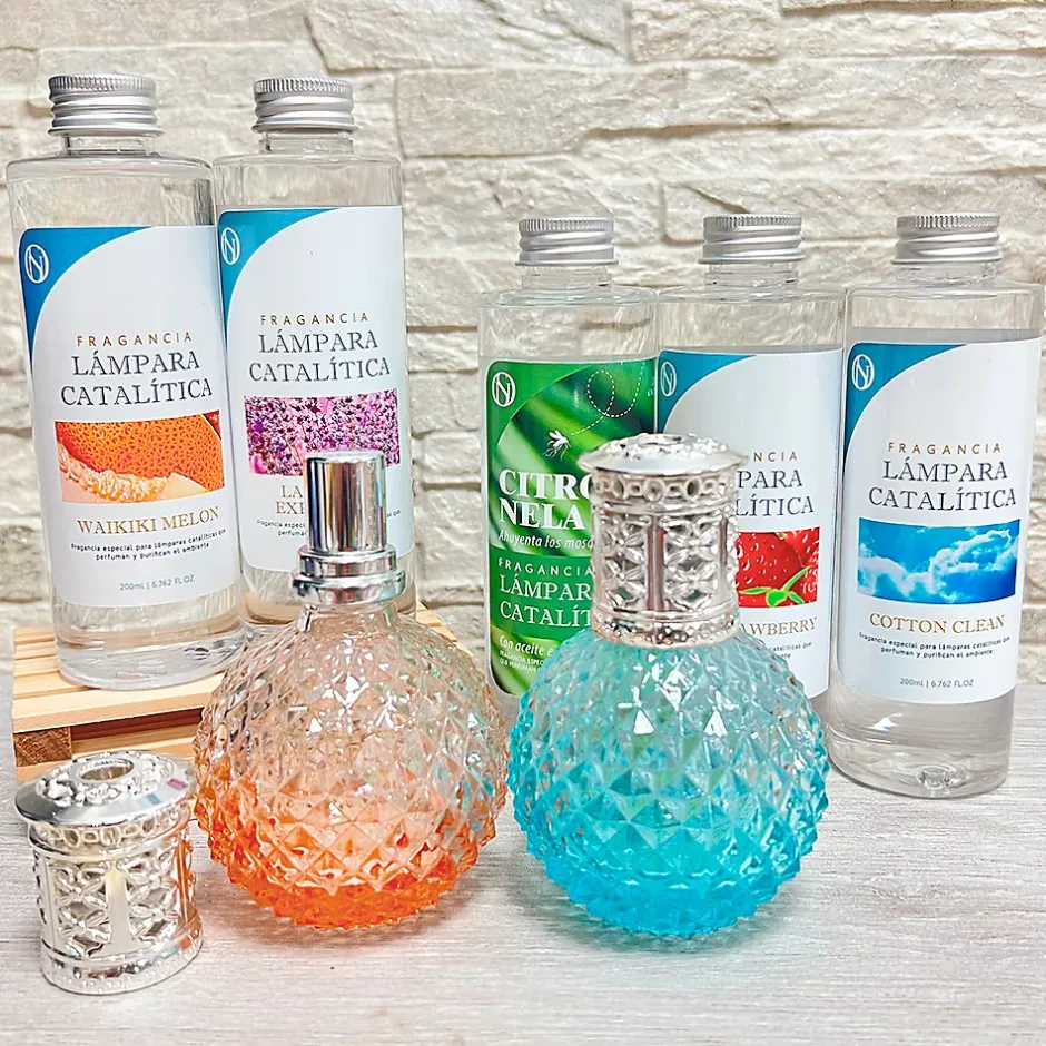 Mamamanuela Parfum Summer Fruits pour lampe catalytique (200 ml) - Élimine les mauvaises odeurs, parfume et nettoie l'environnement Sale
